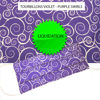 Tourbillons Violet - Purple Swirls
