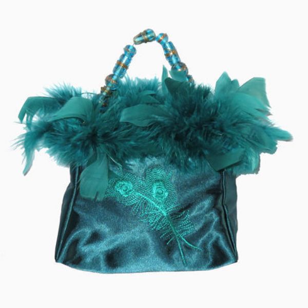 Image sur Sac à main de soirée - Plumes