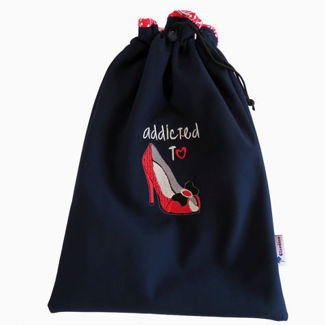 Picture of Shoe Bag - NAVY Magnificent Red