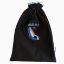 Image de Sac à souliers - NOIR Chevrons Royal