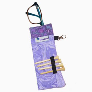 Picture of TEE Eyeglass Case - Purple Glaze