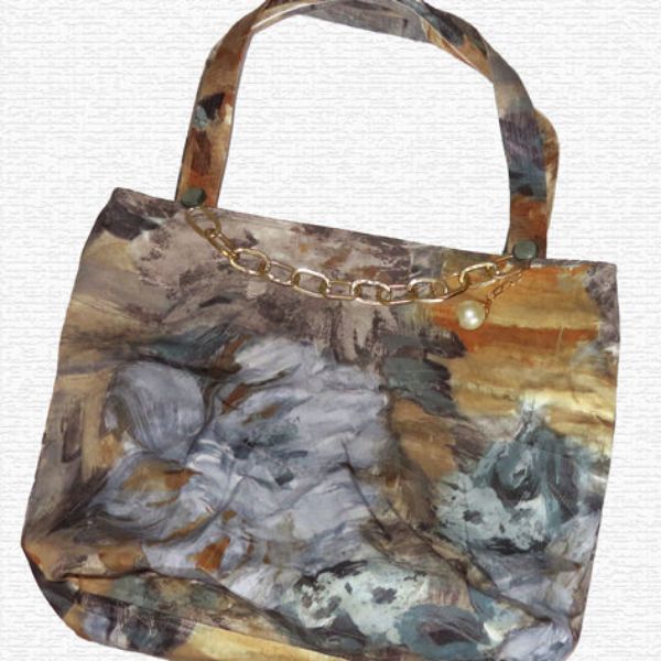 Image sur Sac fourre-tout - Rouille/Gris