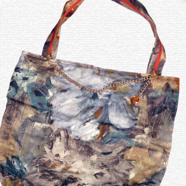 Image sur Sac fourre-tout - Rouille/Gris