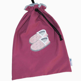 Picture of Slippers Bag - Pink/Grey