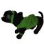 Image de Chandail canin à capuche Vert/Noir -  XS