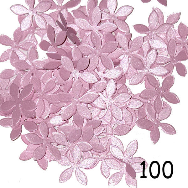 Image sur 100 Fleurs de papier ROSES de 1"