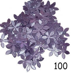 Picture of 1" - PURPLE Paper flowers (100)