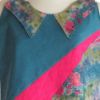 Image sur Bavoir Mode Ajustable - Sarcelle floral abstrait