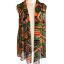 Image de Cardigan Funky - Orange/Vert