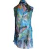 Image sur Cardigan Funky Turquoise