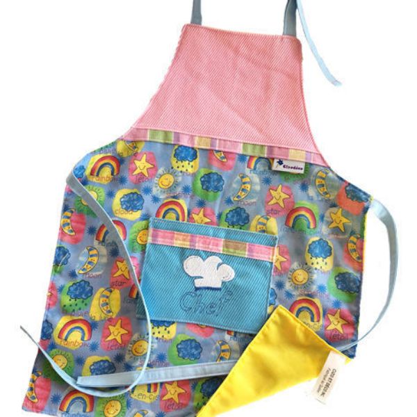 Picture of Little Chef Apron  - Weather (4-6 yrs) - + 1 more colour