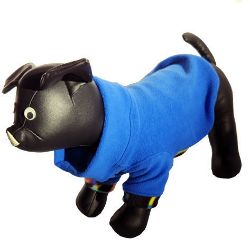 Picture of Dog Turtleneck - Fleece Blue (SMALL)