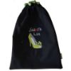 Image sur Sac à souliers "J'adore les souliers" Vert