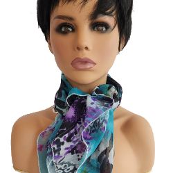Image de Foulard Mode - Wild abstract floral