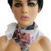 Image sur Foulard Mode - Grand Floral abstrait