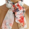 Image sur Foulard Mode - Jardin corail