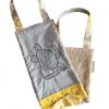 Image sur Ensemble Joli-Dos - Gris/jaune floral tortue
