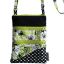 Image de Sac à bandoulière - Floral Lime A (3 pochettes)