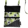 Image sur Sac à bandoulière - Floral Lime B (3 pochettes)