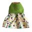 Image de Robe Canine - Vert et floral (XXS)