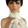 Image sur Foulard Mode - Organza plissé floral