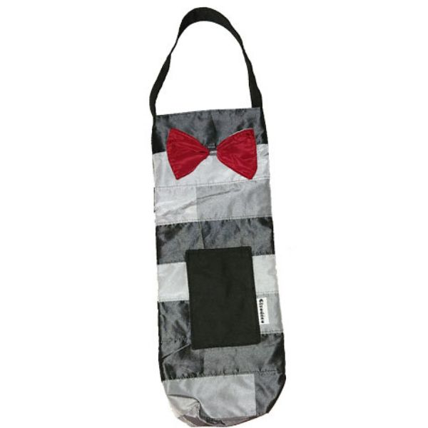 Image sur Sac à vin  Boucle rouge - Argent