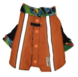 Image de Manteau d'hiver canin - Nylon Dobby/Polaire Multi (SB-Petit)